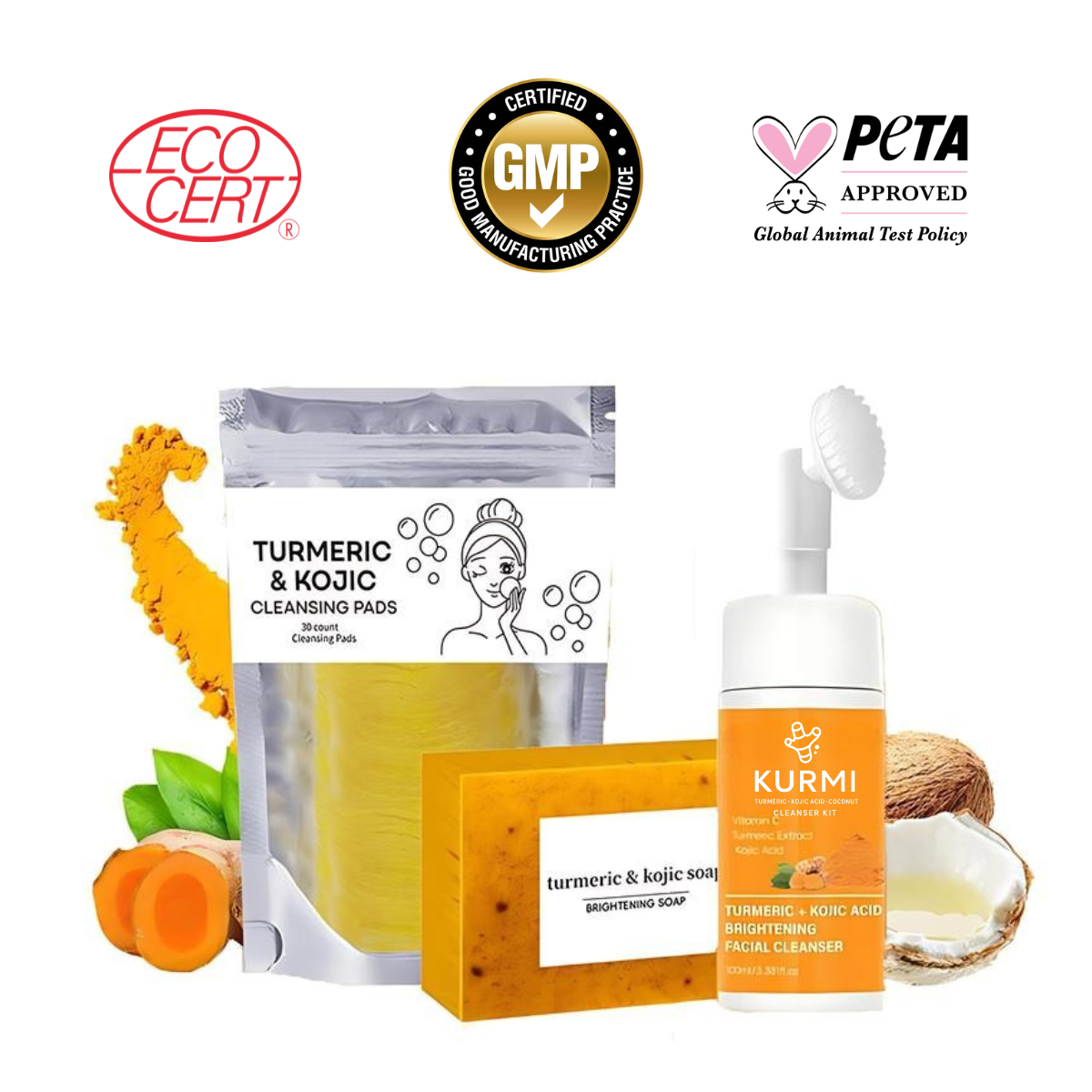KURMI - Kit para Acné & Manchas Solares